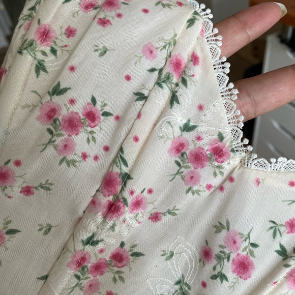 Floral Corset Top - Picture 12 of 13